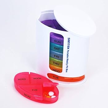 Amazon.co.jp: [Santek] ピルケース 薬ケース 携帯用 お薬
